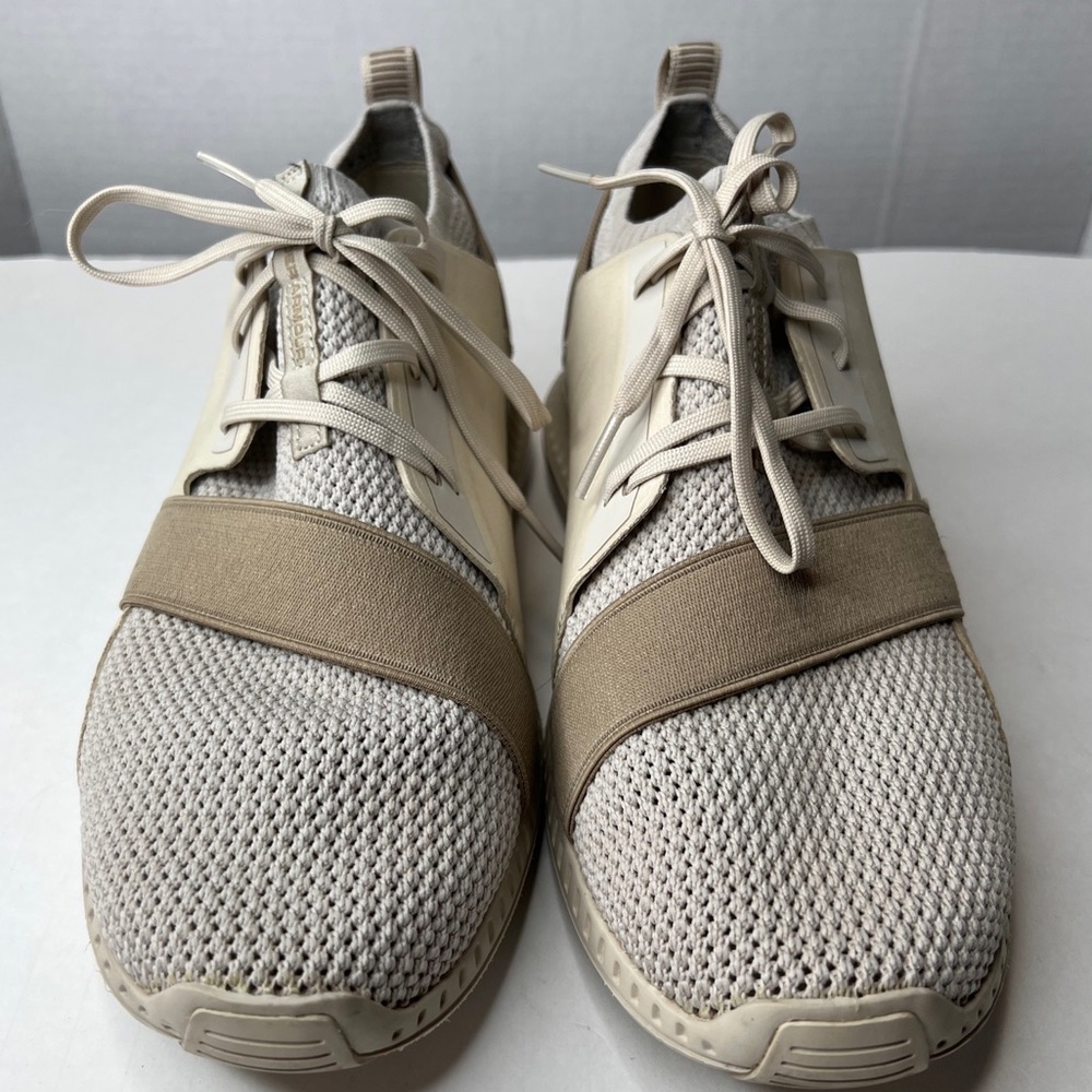 Under Armour Mens SAMPLE Threadborne Shift Running Sneaker Tan Men's size 9
